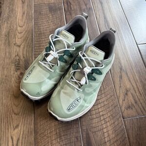KEEN WK400 Womens Sage Green Walking Shoes 1028048 Low Top Sneakers Size 10